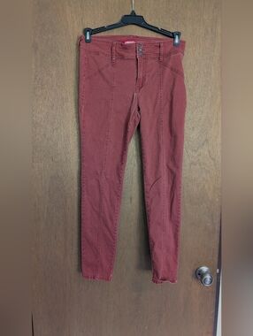 Union Bay Rust Red Skinny Jeans